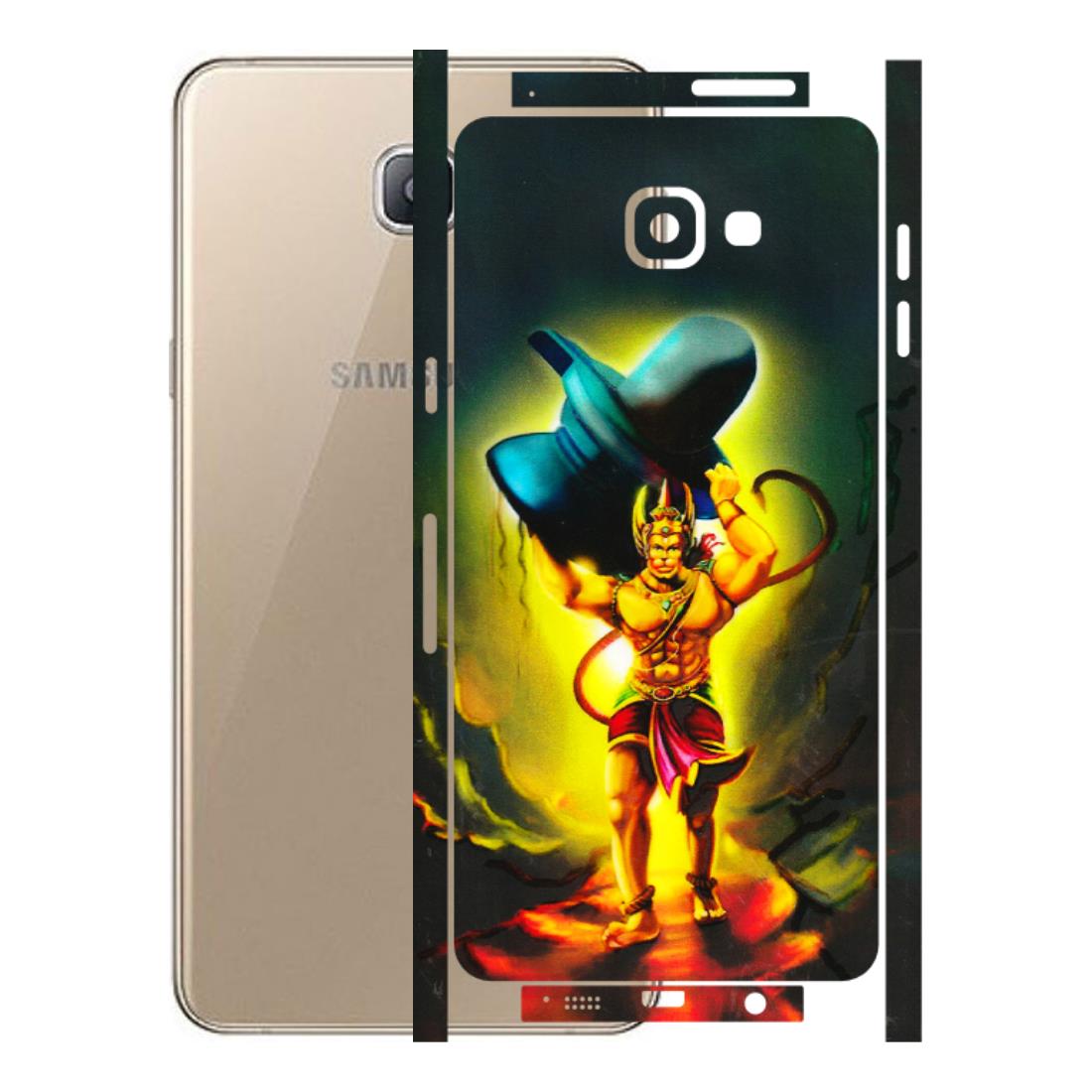 Samsung A/S Series Phone Skins (All Models) - Hanuman Ji - 3D Embossed Finish (L-128) Samsung Galaxy A9 Pro