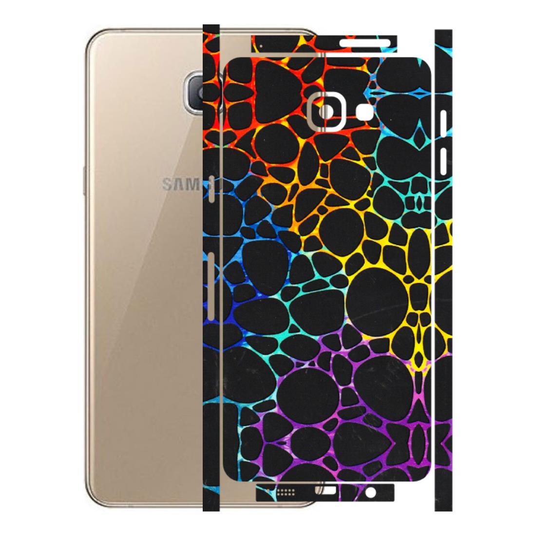 Samsung A/S Series Phone Skins (All Models) - Abstract Art MultiColour - 3D Embossed Finish (L-133) Samsung Galaxy A9 Pro