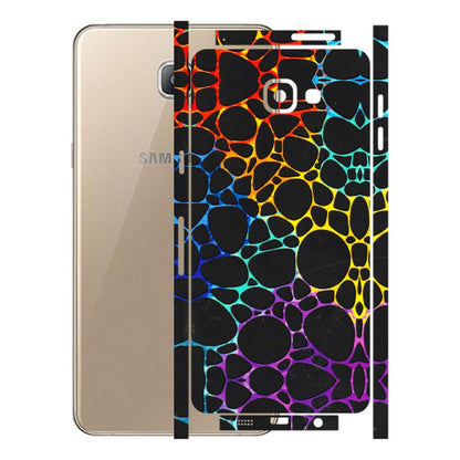 Samsung A/S Series Phone Skins (All Models) - Abstract Art MultiColour - 3D Embossed Finish (L-133) Samsung Galaxy A9 Pro