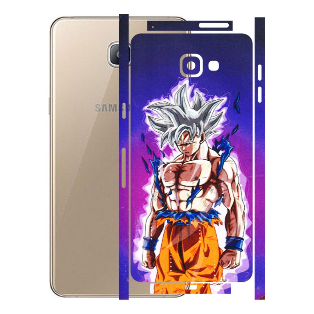 Samsung A/S Series Phone Skins (All Models) - Goku Purple Anime - 3D Embossed Finish (L-147) Samsung Galaxy A9 Pro