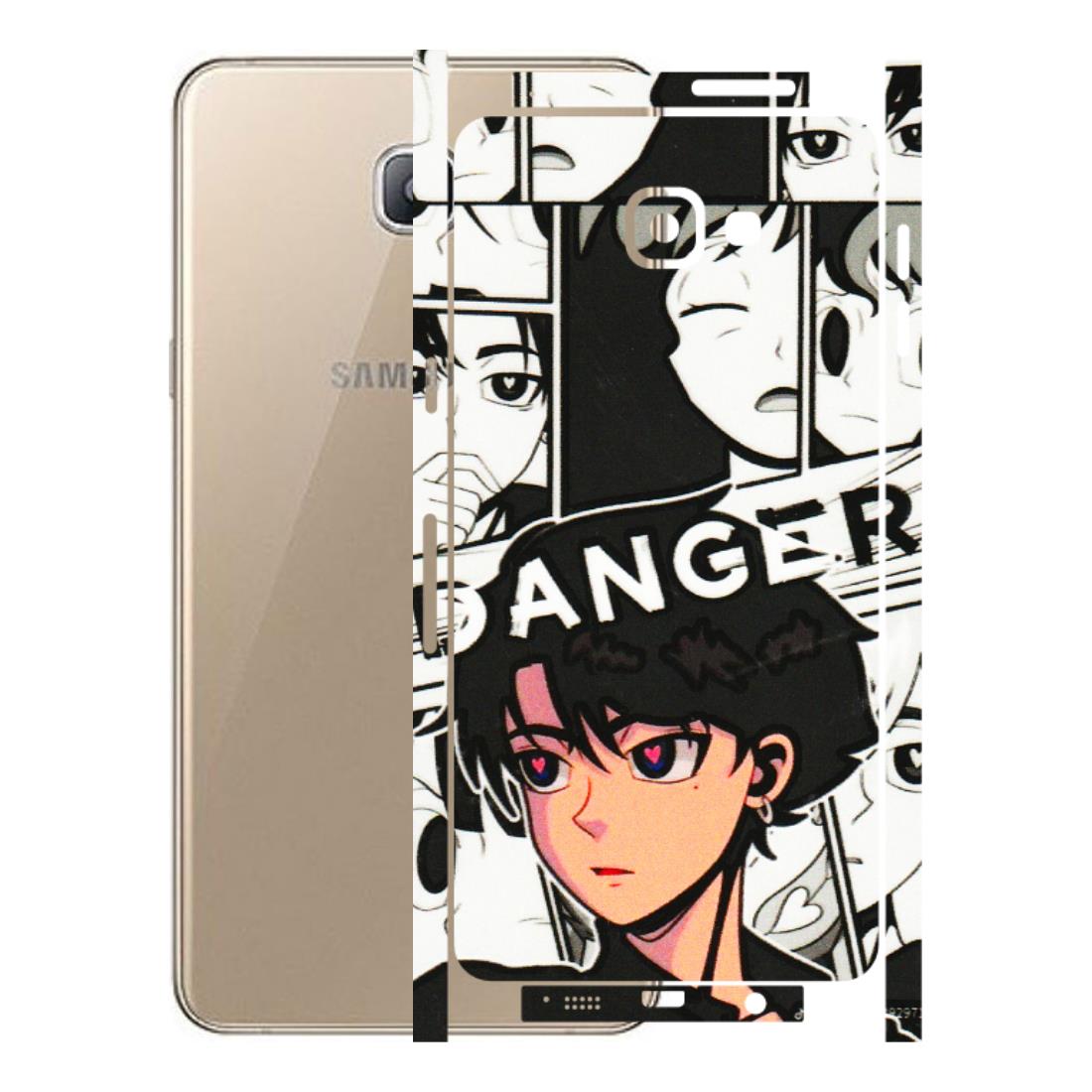 Samsung A/S Series Phone Skins (All Models) - Danger Anime - 3D Embossed Finish (L-155) Samsung Galaxy A9 Pro
