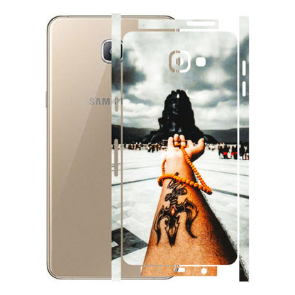 Samsung A/S Series Phone Skins (All Models) - Jai Adiyogi Mahakaal - 3D Embossed Finish (L-164) Samsung Galaxy A9 Pro