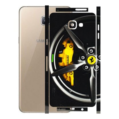 Samsung A/S Series Phone Skins (All Models) - Ferrari Wheel Alloy - 3D Embossed Finish (L-173) Samsung Galaxy A9 Pro