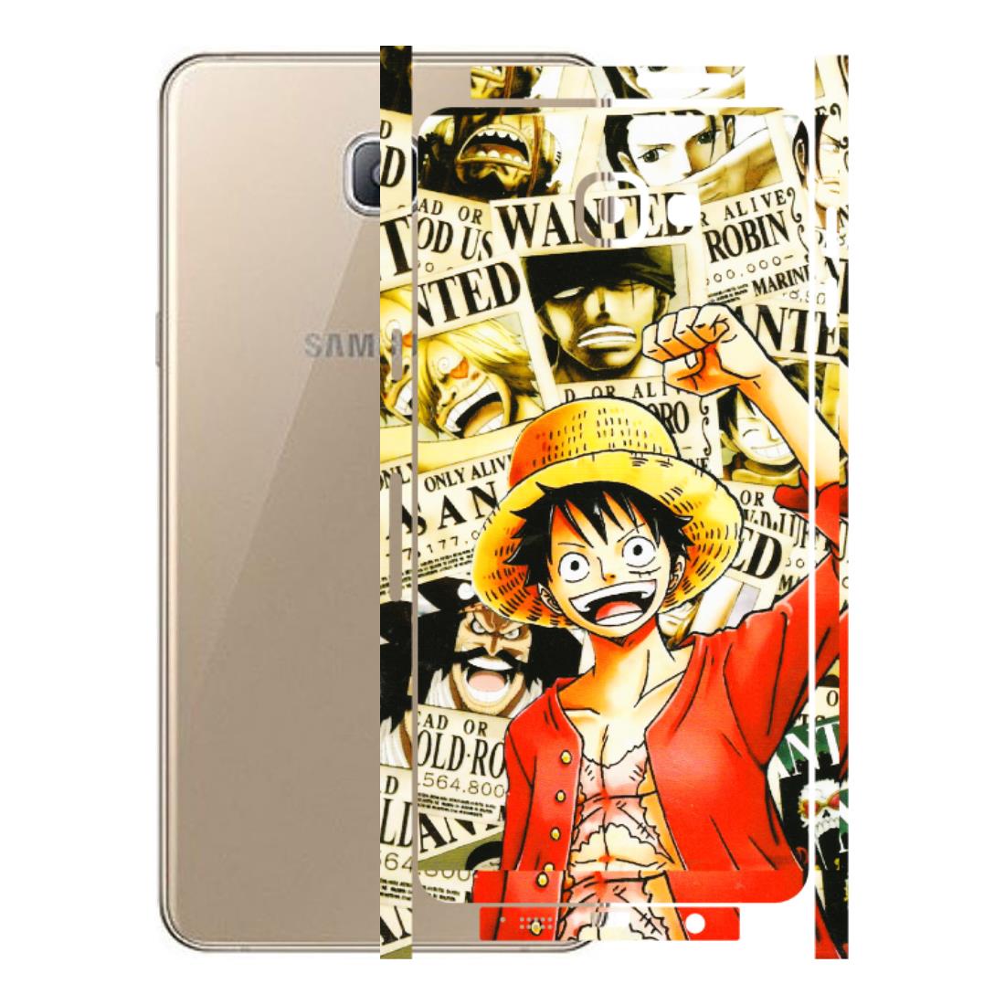 Samsung A/S Series Phone Skins (All Models) - Luffy Anime - 3D Embossed Finish (L-177) Samsung Galaxy A9 Pro