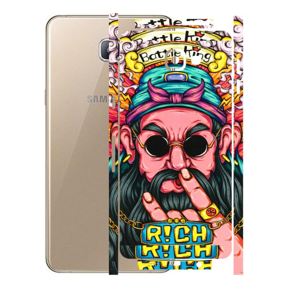 Samsung A/S Series Phone Skins (All Models) - Battle King Dude Face - 3D Embossed Finish (L-178) Samsung Galaxy A9 Pro