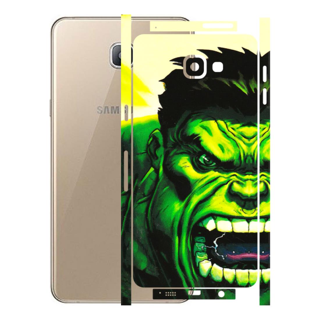 Samsung A/S Series Phone Skins (All Models) - Hulk - 3D Embossed Finish (L-180) Samsung Galaxy A9 Pro