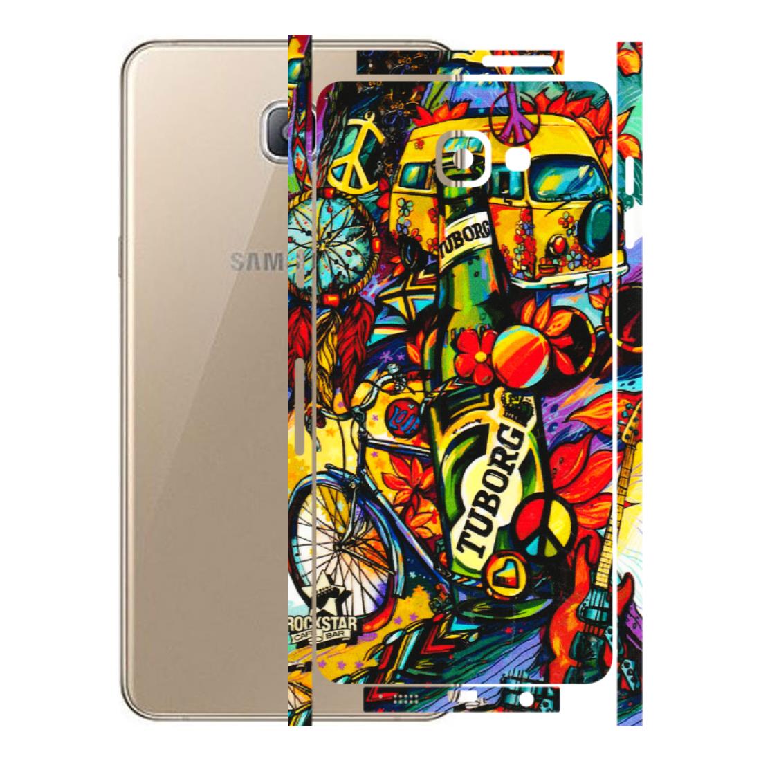 Samsung A/S Series Phone Skins (All Models) - Cool Beer Bottle - 3D Embossed Finish (L-193) Samsung Galaxy A9 Pro