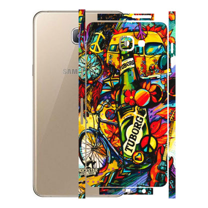 Samsung A/S Series Phone Skins (All Models) - Cool Beer Bottle - 3D Embossed Finish (L-193) Samsung Galaxy A9 Pro