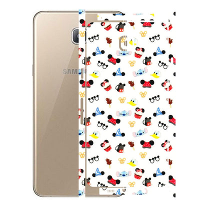 Samsung A/S Series Phone Skins (All Models) - Minnie Mouse & Donald Doodles s - 3D Embossed Finish (L-194) Samsung Galaxy A9 Pro