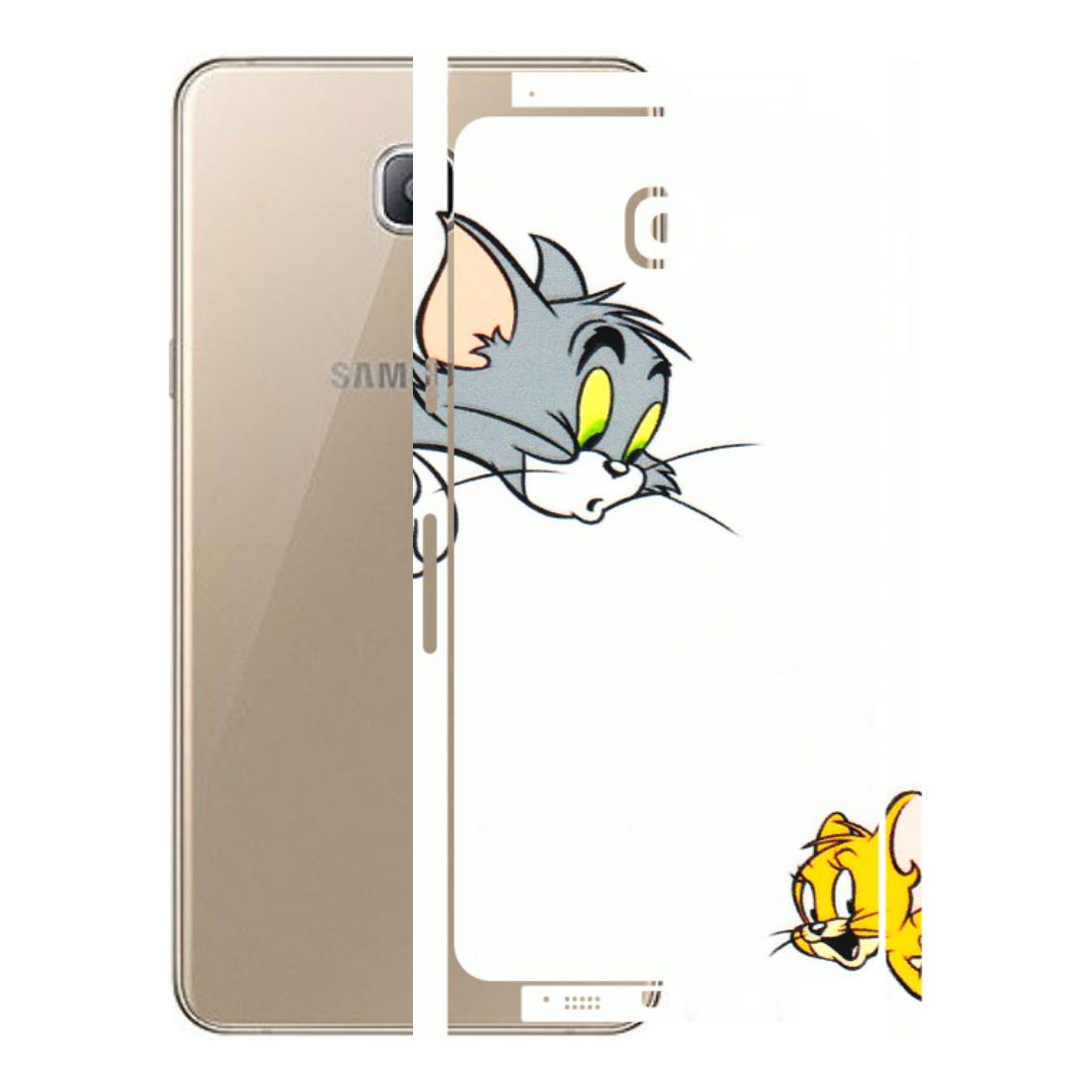 Samsung A/S Series Phone Skins (All Models) - Cute Tom And Jerry - 3D Embossed Finish (L-220) Samsung Galaxy A9 Pro