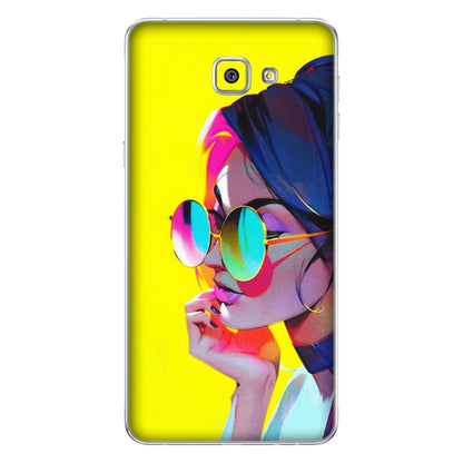 Samsung A/S Series Phone Skins (All Models) - Bold Stylish Girl - 3D Embossed Finish (L-222) Samsung Galaxy A9 Pro