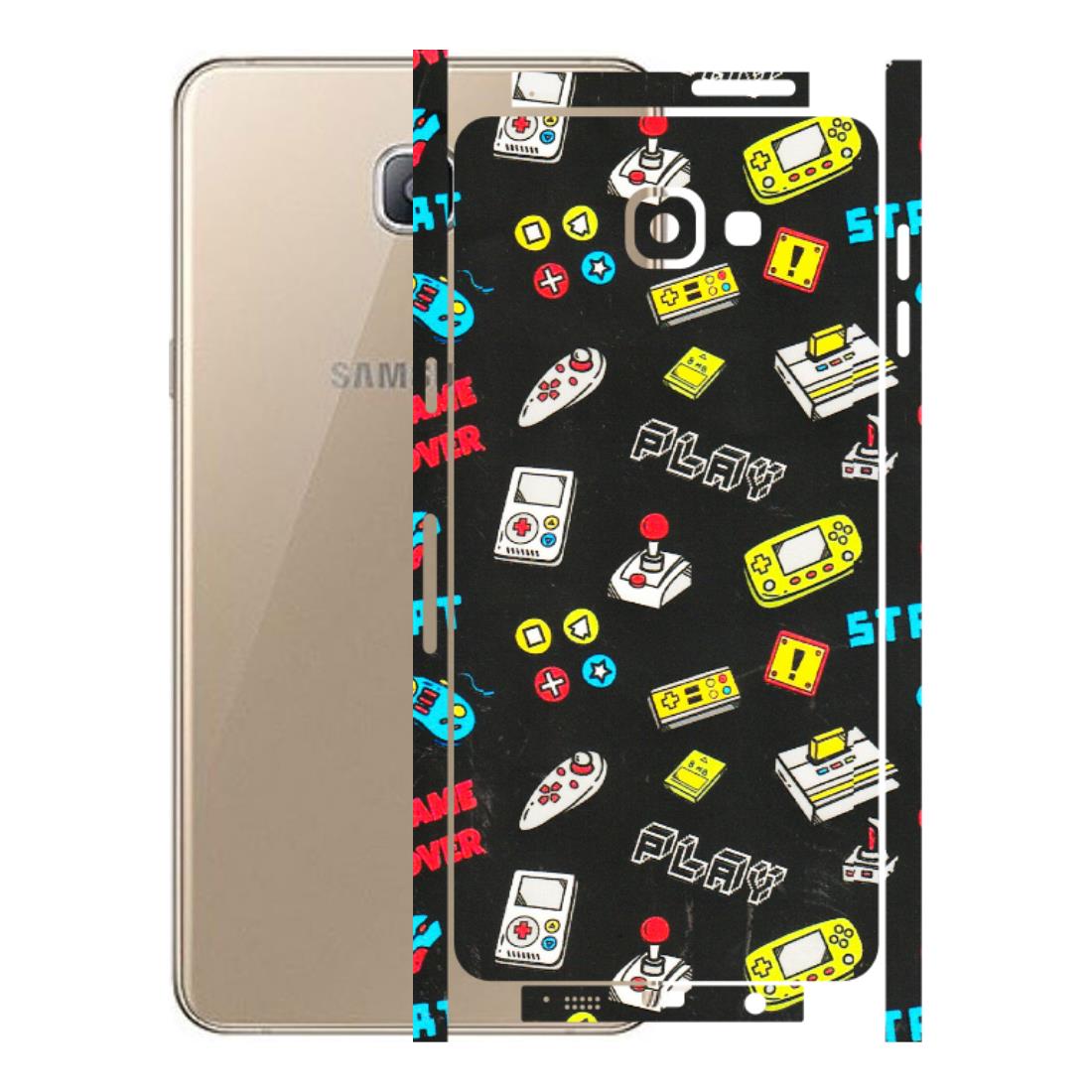 Samsung A/S Series Phone Skins (All Models) - Gaming Doodles - 3D Embossed Finish (L-224) Samsung Galaxy A9 Pro