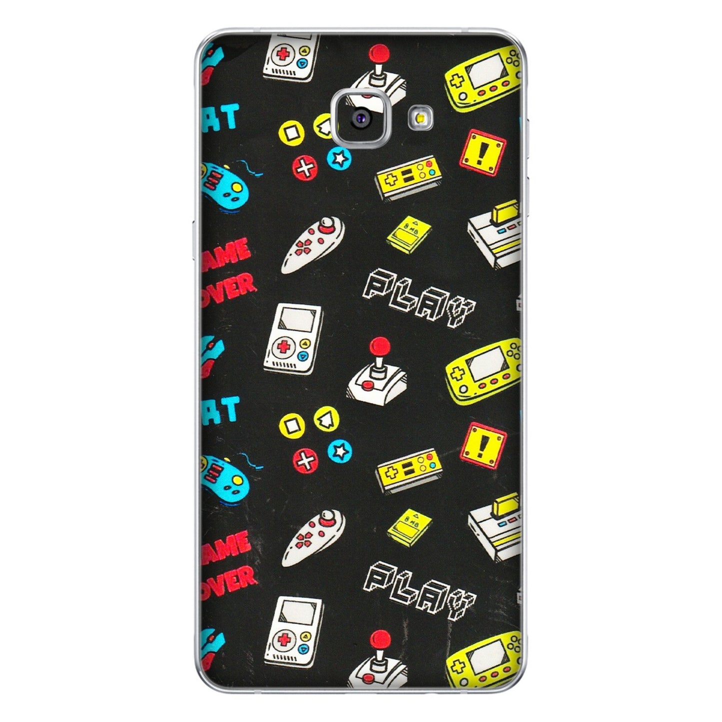 Samsung A/S Series Phone Skins (All Models) - Gaming Doodles - 3D Embossed Finish (L-224) Samsung Galaxy A9 Pro