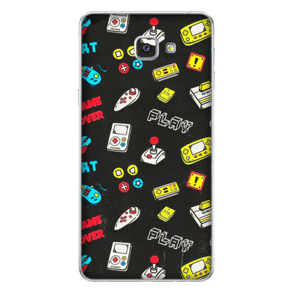 Samsung A/S Series Phone Skins (All Models) - Gaming Doodles - 3D Embossed Finish (L-224) Samsung Galaxy A9 Pro
