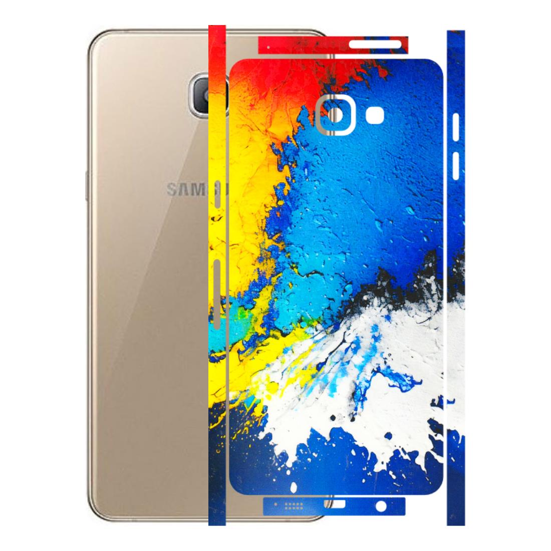 Samsung A/S Series Phone Skins (All Models) - Acrylic Paint Spill - 3D Embossed Finish (L-229) Samsung Galaxy A9 Pro