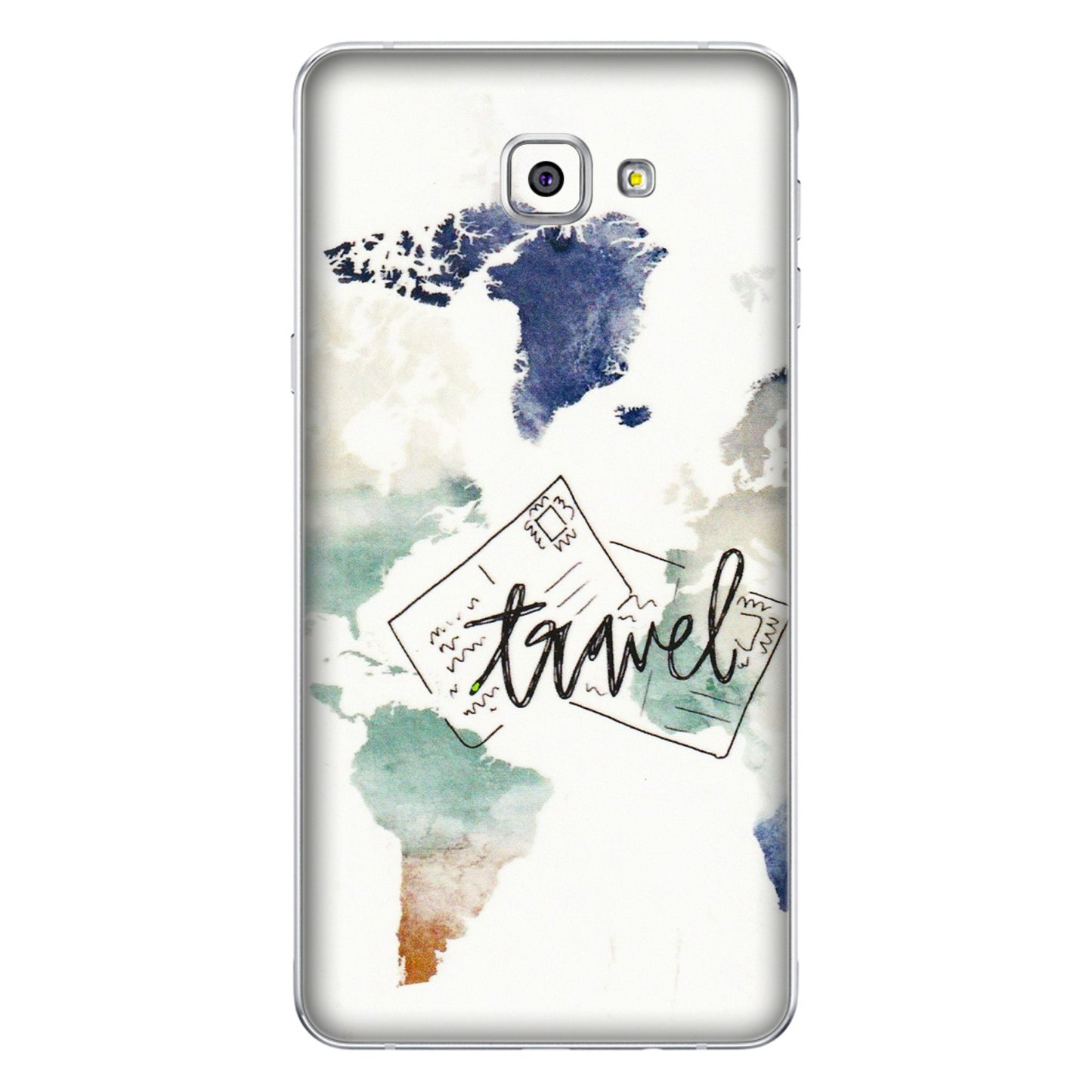 Samsung A/S Series Phone Skins (All Models) - Travel The World - 3D Embossed Finish (L-232) Samsung Galaxy A9 Pro