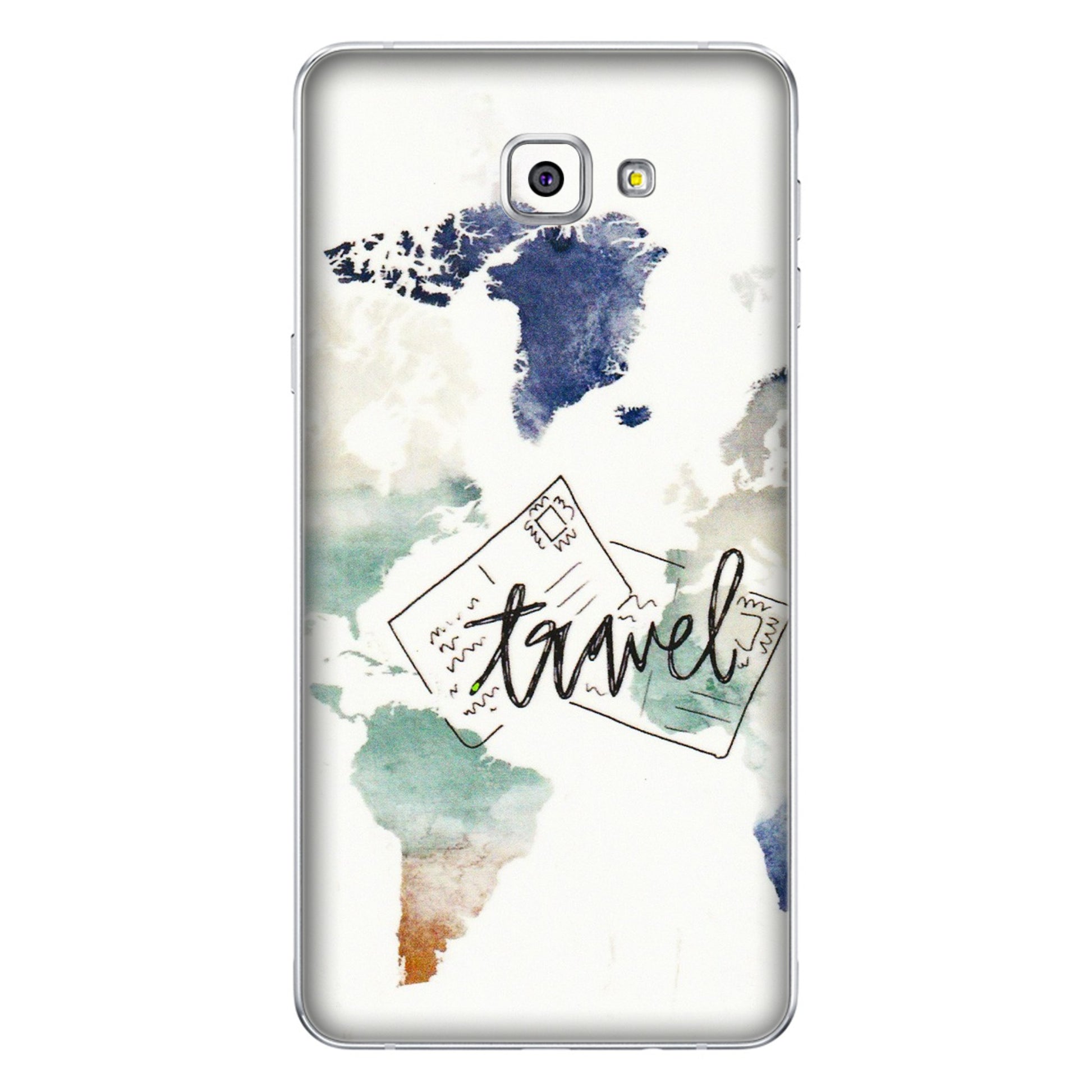 Samsung A/S Series Phone Skins (All Models) - Travel The World - 3D Embossed Finish (L-232) Samsung Galaxy A9 Pro