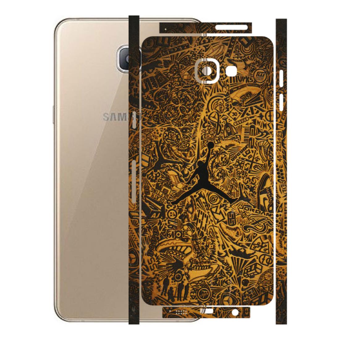 Samsung A/S Series Phone Skins (All Models) - Premium Gold Basketball Player - 3D Embossed Finish (L-236) Samsung Galaxy A9 Pro
