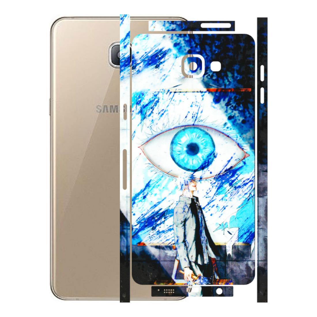 Samsung A/S Series Phone Skins (All Models) - Gojo Satoru evil eye - 3D Embossed Finish (L-239) Samsung Galaxy A9 Pro