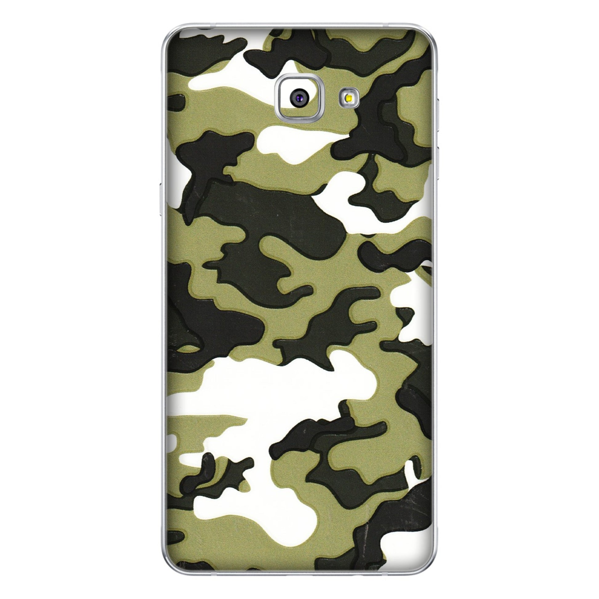 Samsung A/S Series Phone Skins (All Models) - Camouflages White And Green - 3D Embossed Finish (L-243) Samsung Galaxy A9 Pro