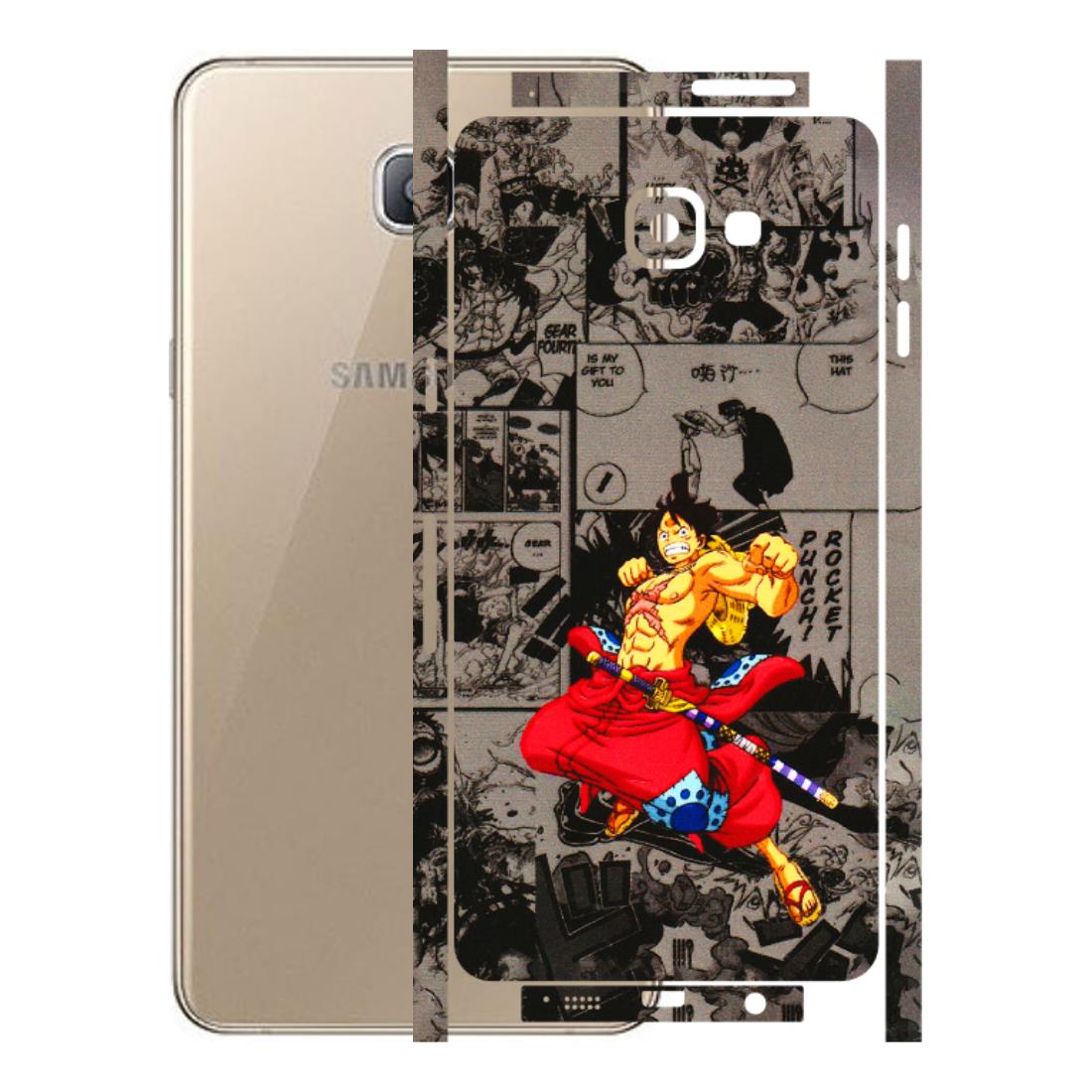 Samsung A/S Series Phone Skins (All Models) - One Piece Rocket Punch Manga - 3D Embossed Finish (L-25) Samsung Galaxy A9 Pro