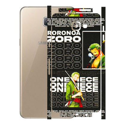 Samsung A/S Series Phone Skins (All Models) - One Piece Zoro - 3D Embossed Finish (L-250) Samsung Galaxy A9 Pro