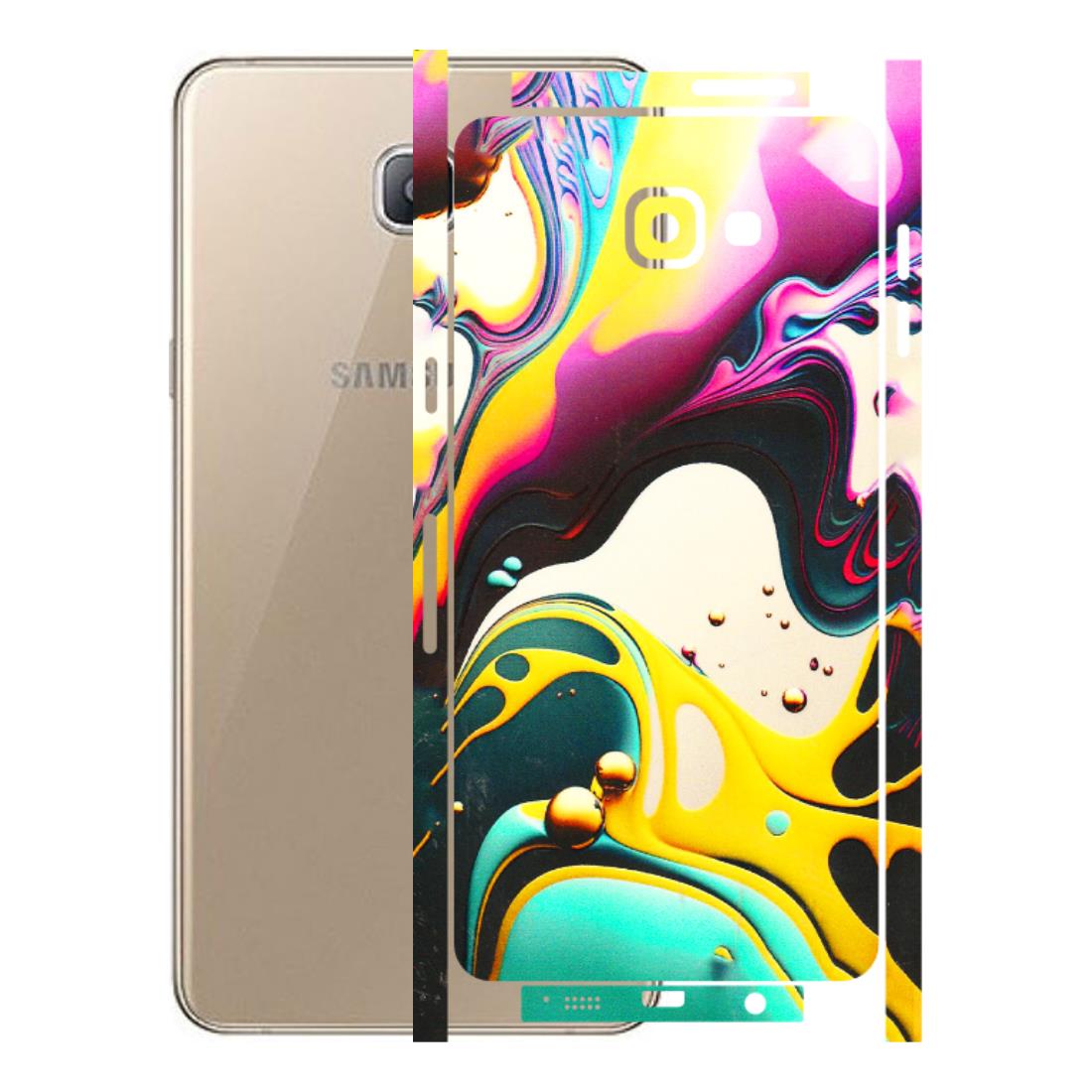 Samsung A/S Series Phone Skins (All Models) - Multicolor Abstract pattern - 3D Embossed Finish (L-254) Samsung Galaxy A9 Pro