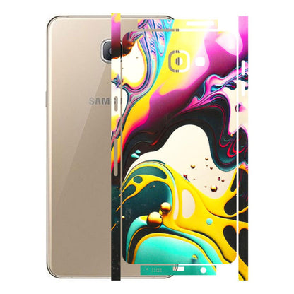 Samsung A/S Series Phone Skins (All Models) - Multicolor Abstract pattern - 3D Embossed Finish (L-254) Samsung Galaxy A9 Pro