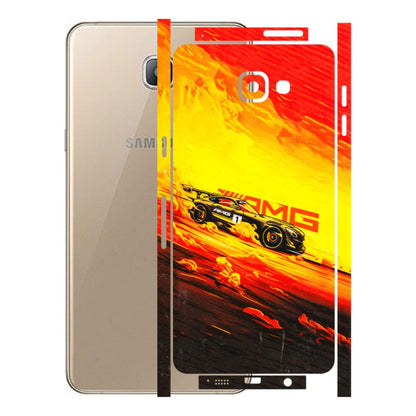 Samsung A/S Series Phone Skins (All Models) - AMG Car Speed Cover - 3D Embossed Finish (L-256) Samsung Galaxy A9 Pro