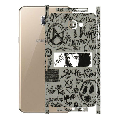 Samsung A/S Series Phone Skins (All Models) - Never Have Love Anime - 3D Embossed Finish (L-260) Samsung Galaxy A9 Pro