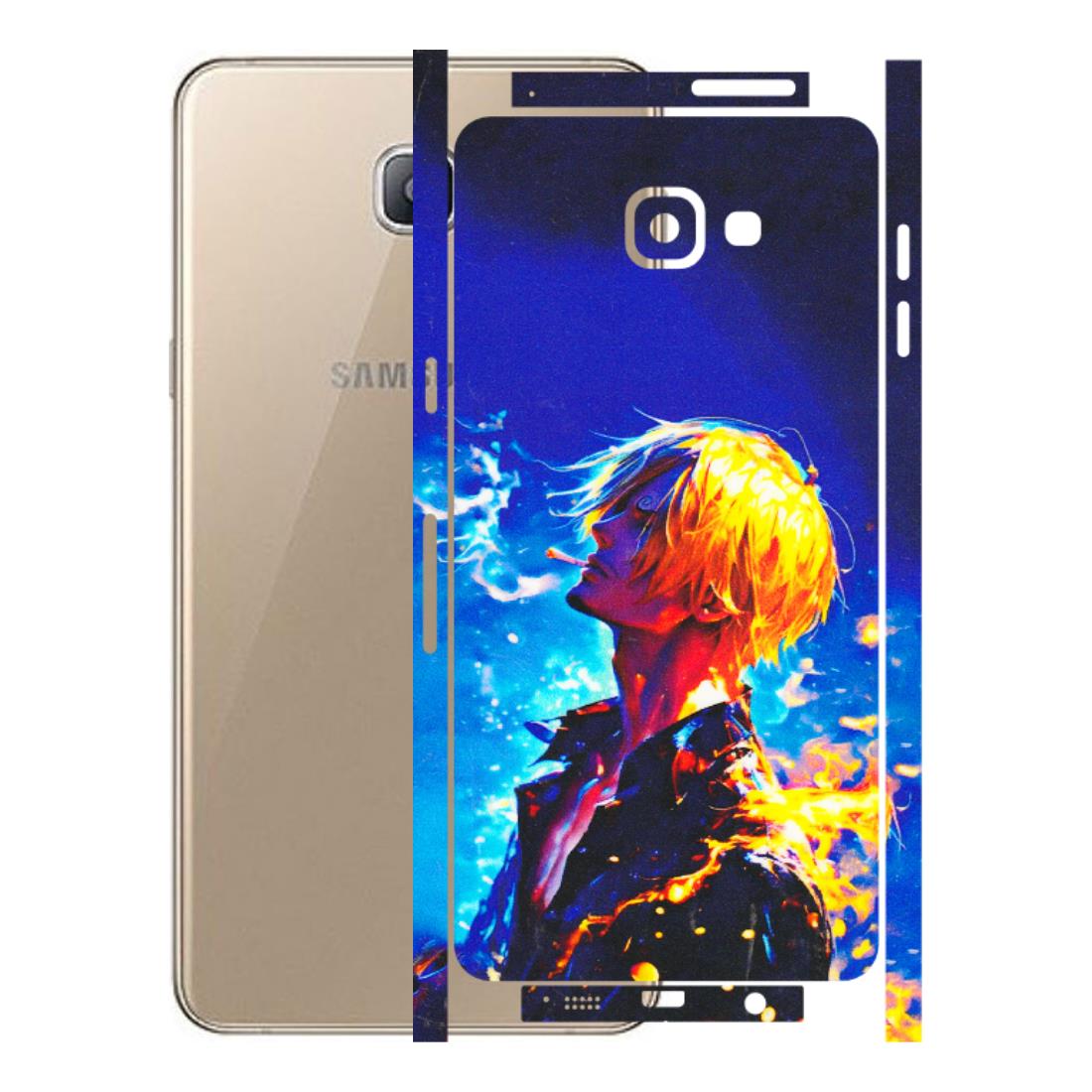 Samsung A/S Series Phone Skins (All Models) - Sanji Vinsmoke One Piece - 3D Embossed Finish (L-319) Samsung Galaxy A9 Pro