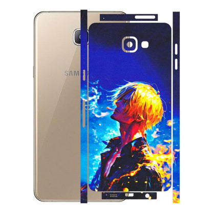 Samsung A/S Series Phone Skins (All Models) - Sanji Vinsmoke One Piece - 3D Embossed Finish (L-319) Samsung Galaxy A9 Pro