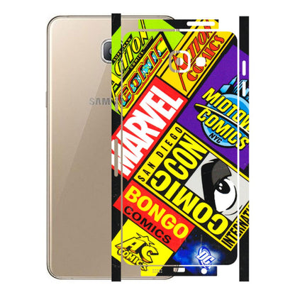 Samsung A/S Series Phone Skins (All Models) - Bongo Comic Con - 3D Embossed Finish (L-325) Samsung Galaxy A9 Pro