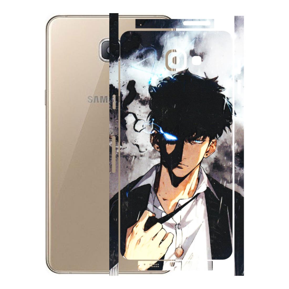 Samsung A/S Series Phone Skins (All Models) - Sung Jinwoo Manhwa Anime - 3D Embossed Finish (L-328) Samsung Galaxy A9 Pro
