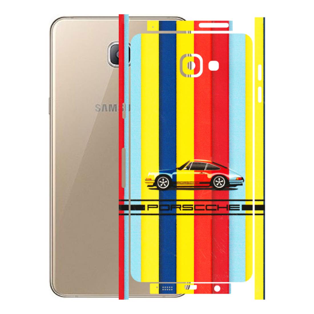 Samsung A/S Series Phone Skins (All Models) - Multicolour Porche - 3D Embossed Finish (L-39) Samsung Galaxy A9 Pro