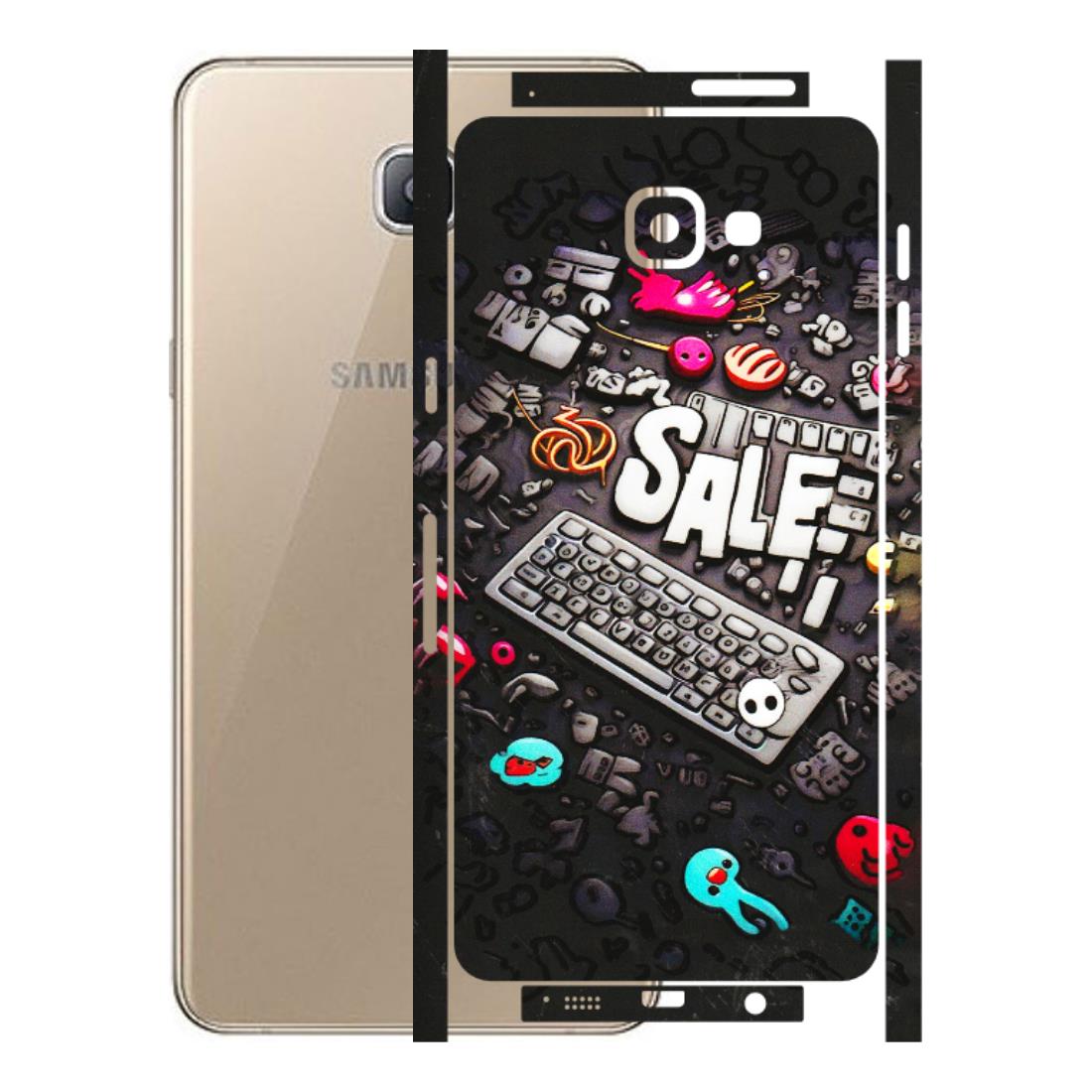 Samsung A/S Series Phone Skins (All Models) - Gadgets Sale - 3D Embossed Finish (L-50) Samsung Galaxy A9 Pro