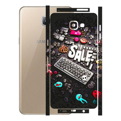 Samsung A/S Series Phone Skins (All Models) - Gadgets Sale - 3D Embossed Finish (L-50) Samsung Galaxy A9 Pro
