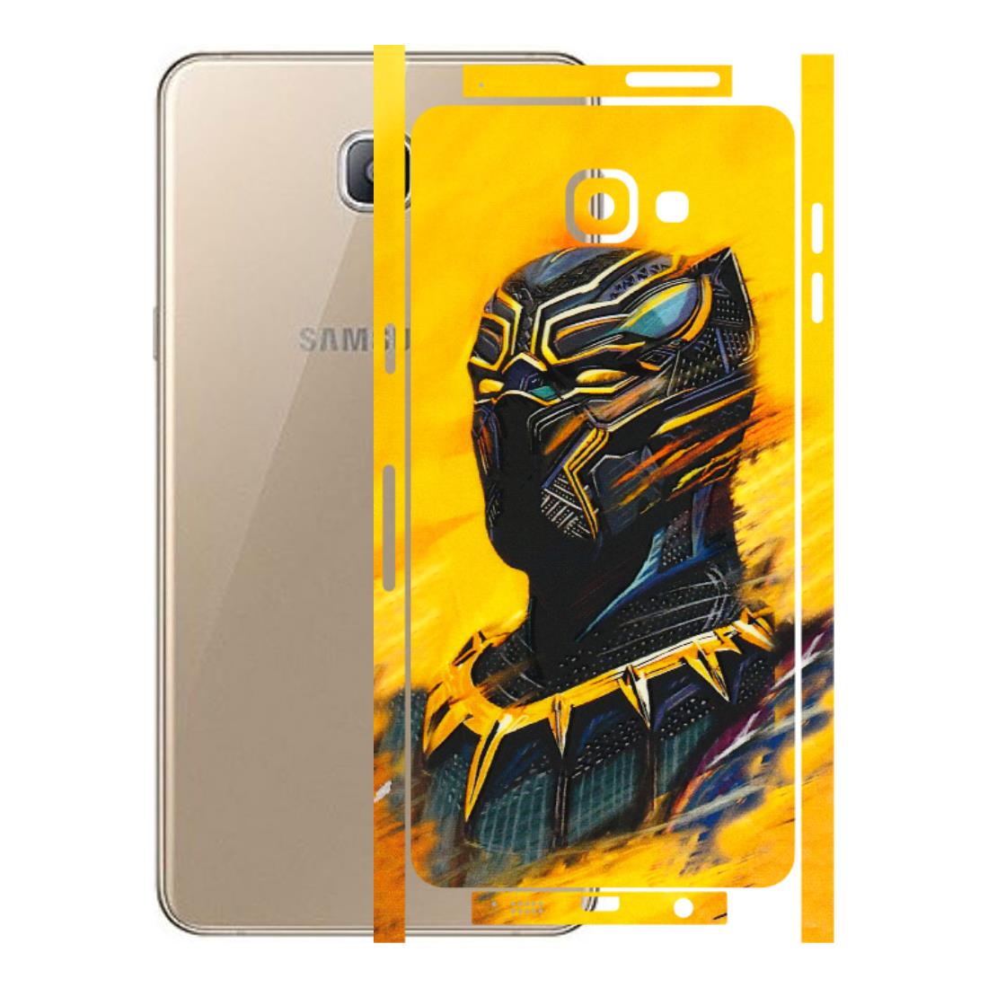 Samsung A/S Series Phone Skins (All Models) - Yellow Panther - 3D Embossed Finish (L-54) Samsung Galaxy A9 Pro