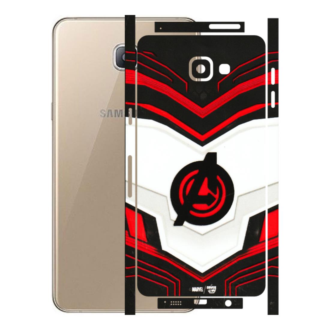Samsung A/S Series Phone Skins (All Models) - Avengers Logo - 3D Embossed Finish (L-55) Samsung Galaxy A9 Pro