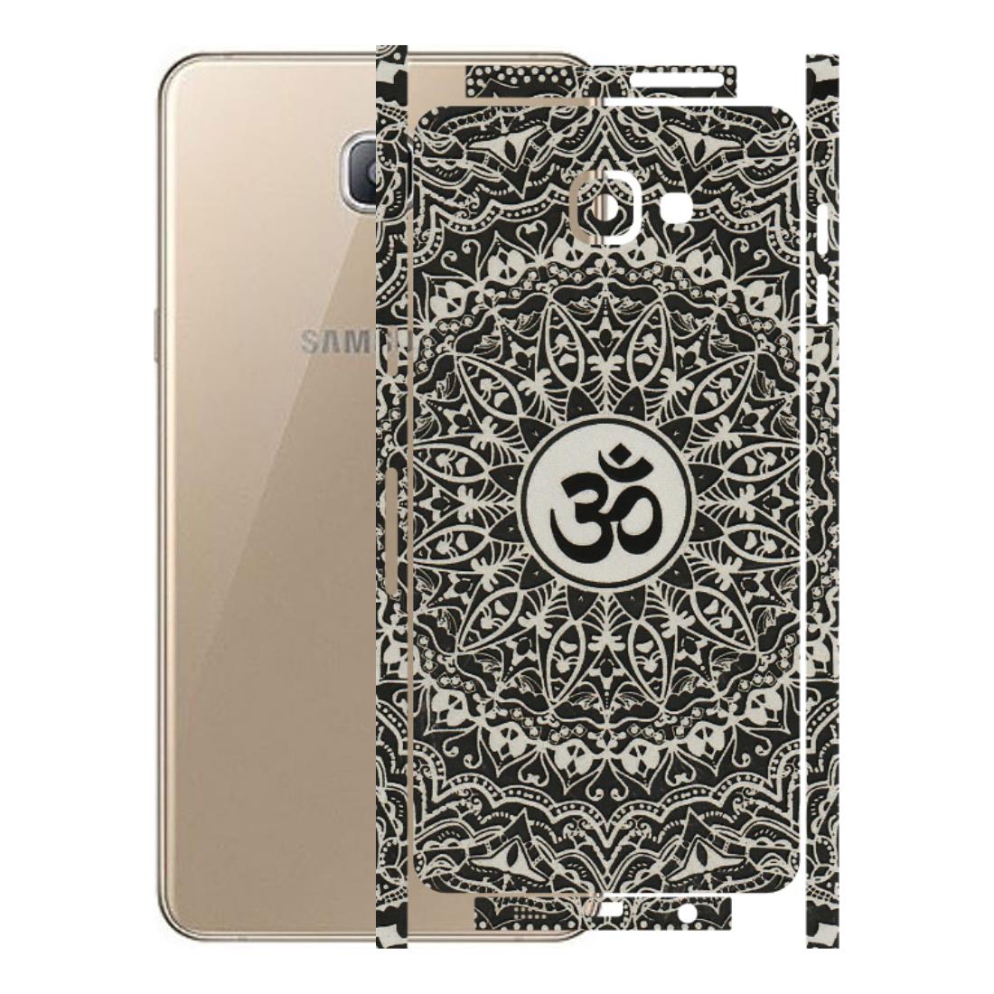 Samsung A/S Series Phone Skins (All Models) - Aum Elegant Mandala - 3D Embossed Finish (L-62) Samsung Galaxy A9 Pro