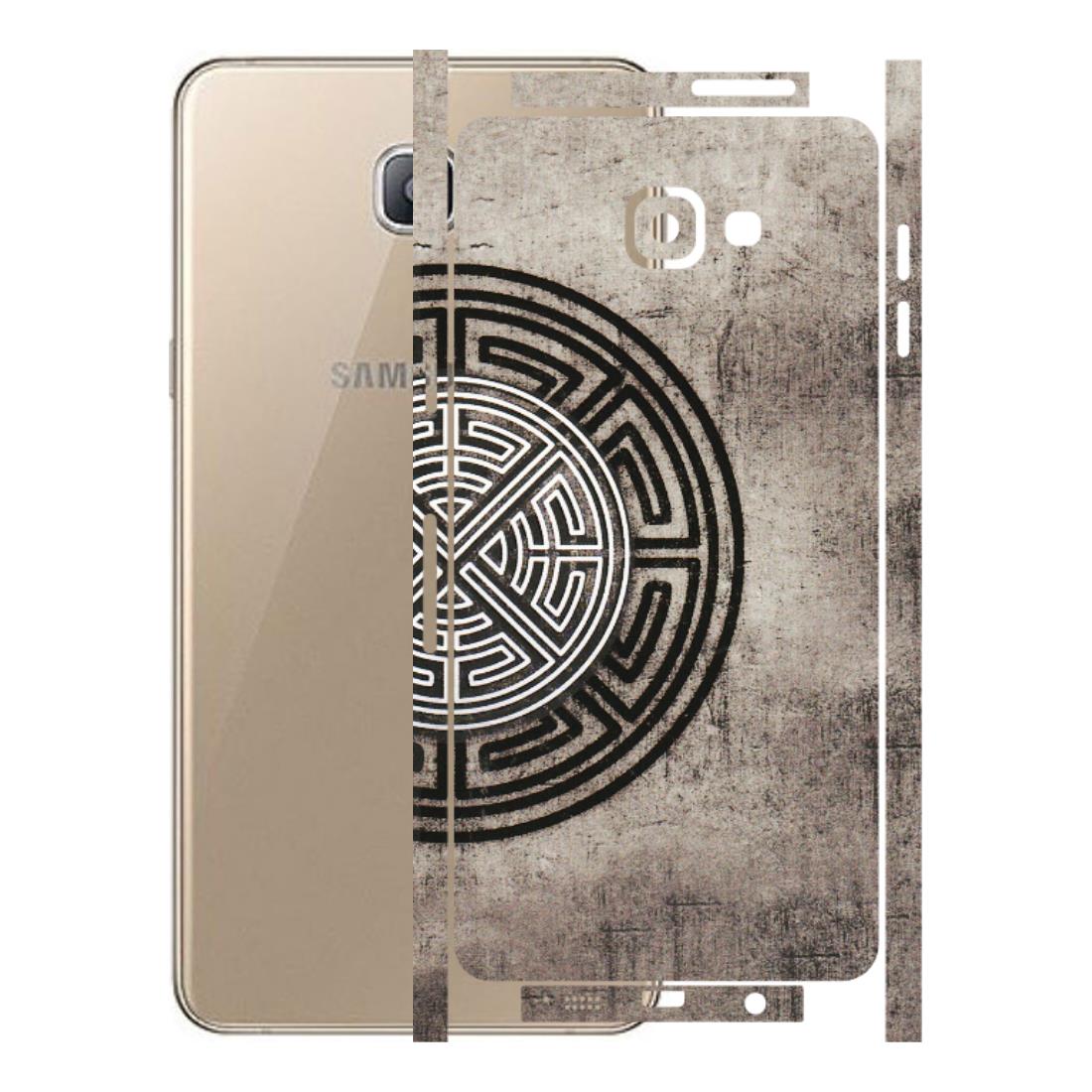 Samsung A/S Series Phone Skins (All Models) - Mysterious Circular Design - 3D Embossed Finish (L-63) Samsung Galaxy A9 Pro