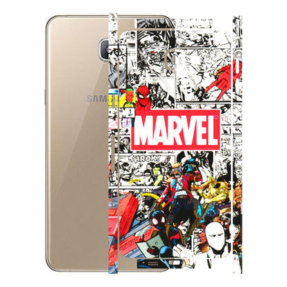Samsung A/S Series Phone Skins (All Models) - Marvel Colorful Comic - 3D Embossed Finish (L-64) Samsung Galaxy A9 Pro