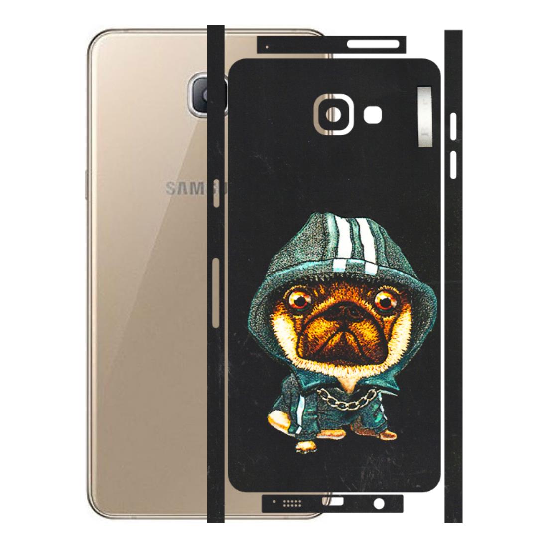 Samsung A/S Series Phone Skins (All Models) - Puppy N Hoodie - 3D Embossed Finish (L-90) Samsung Galaxy A9 Pro