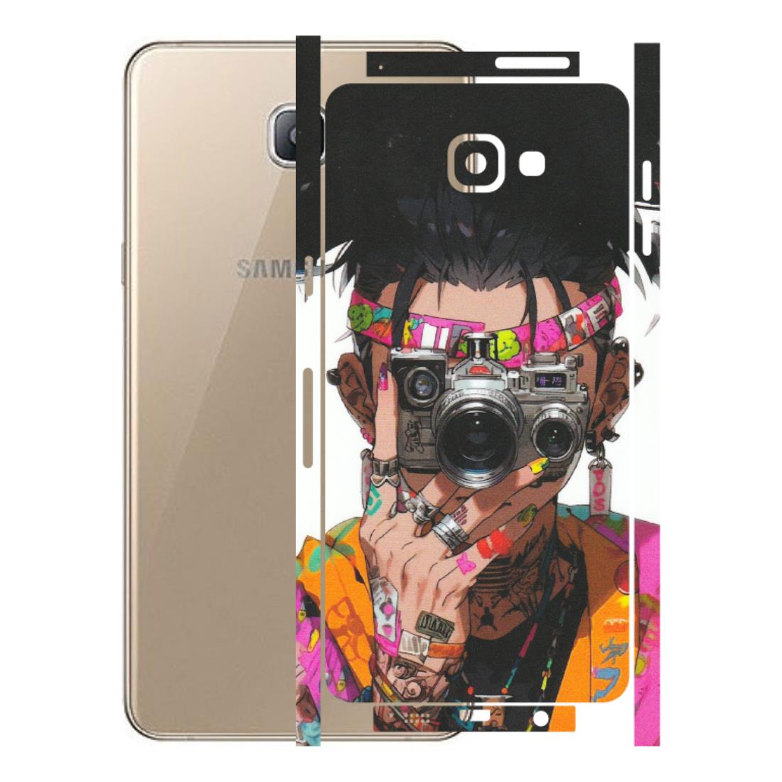 Samsung A/S Series Phone Skins (All Models) - Camera Lover Girl - Matte Finish (M-09) Samsung Galaxy A9 Pro