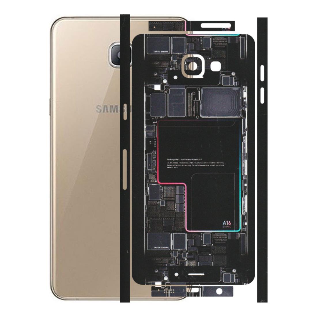 Samsung A/S Series Phone Skins (All Models) - Motherboard Circuit Layout - Matte Finish (M-117) Samsung Galaxy A9 Pro