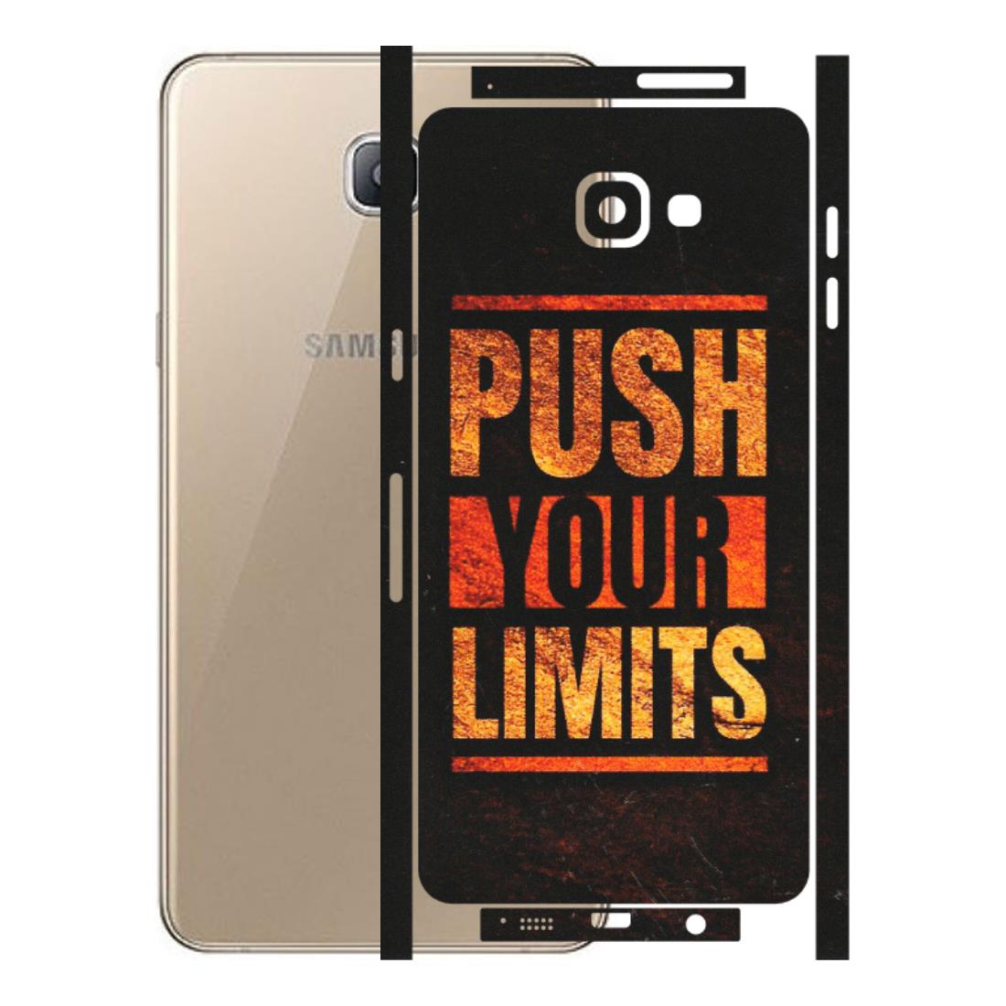 Samsung A/S Series Phone Skins (All Models) - Push Your Limits - Matte Finish (M-118) Samsung Galaxy A9 Pro