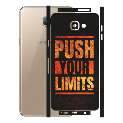 Samsung A/S Series Phone Skins (All Models) - Push Your Limits - Matte Finish (M-118) Samsung Galaxy A9 Pro