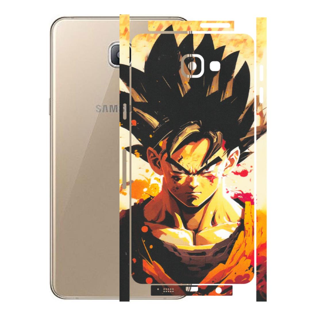Samsung A/S Series Phone Skins (All Models) - Angry Goku - Matte Finish (M-12) Samsung Galaxy A9 Pro