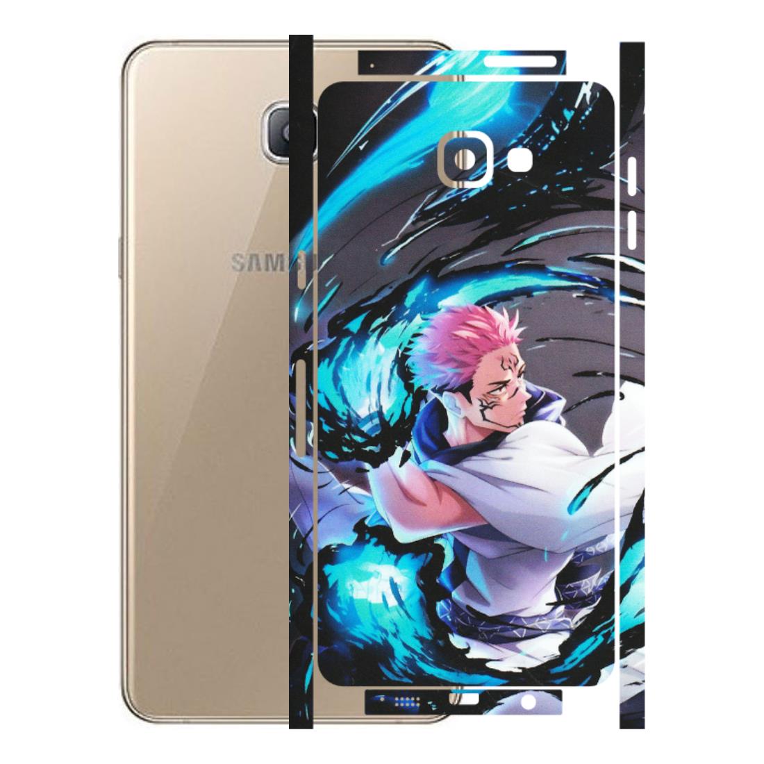 Samsung A/S Series Phone Skins (All Models) - New Jujutsu Kaisen Grey Blue Anime - Matte Finish (M-127) Samsung Galaxy A9 Pro