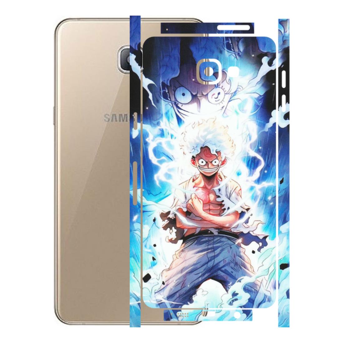 Samsung A/S Series Phone Skins (All Models) - Blue Thunder Luffy Anime - Matte Finish (M-132) Samsung Galaxy A9 Pro